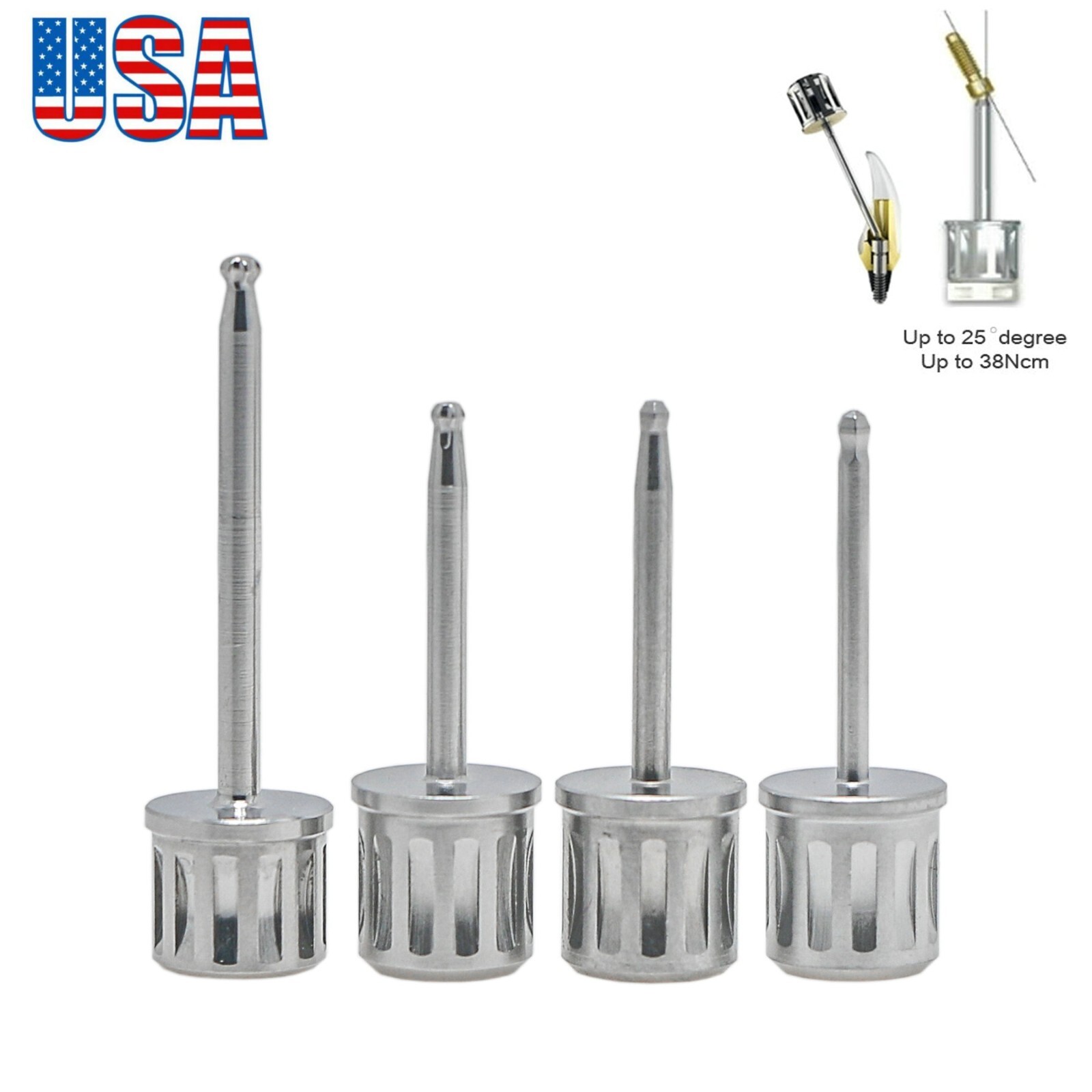 US Implant Screwdriver Angulated Screw Channel Driver Hiossen Nobel MIS Astra 3i