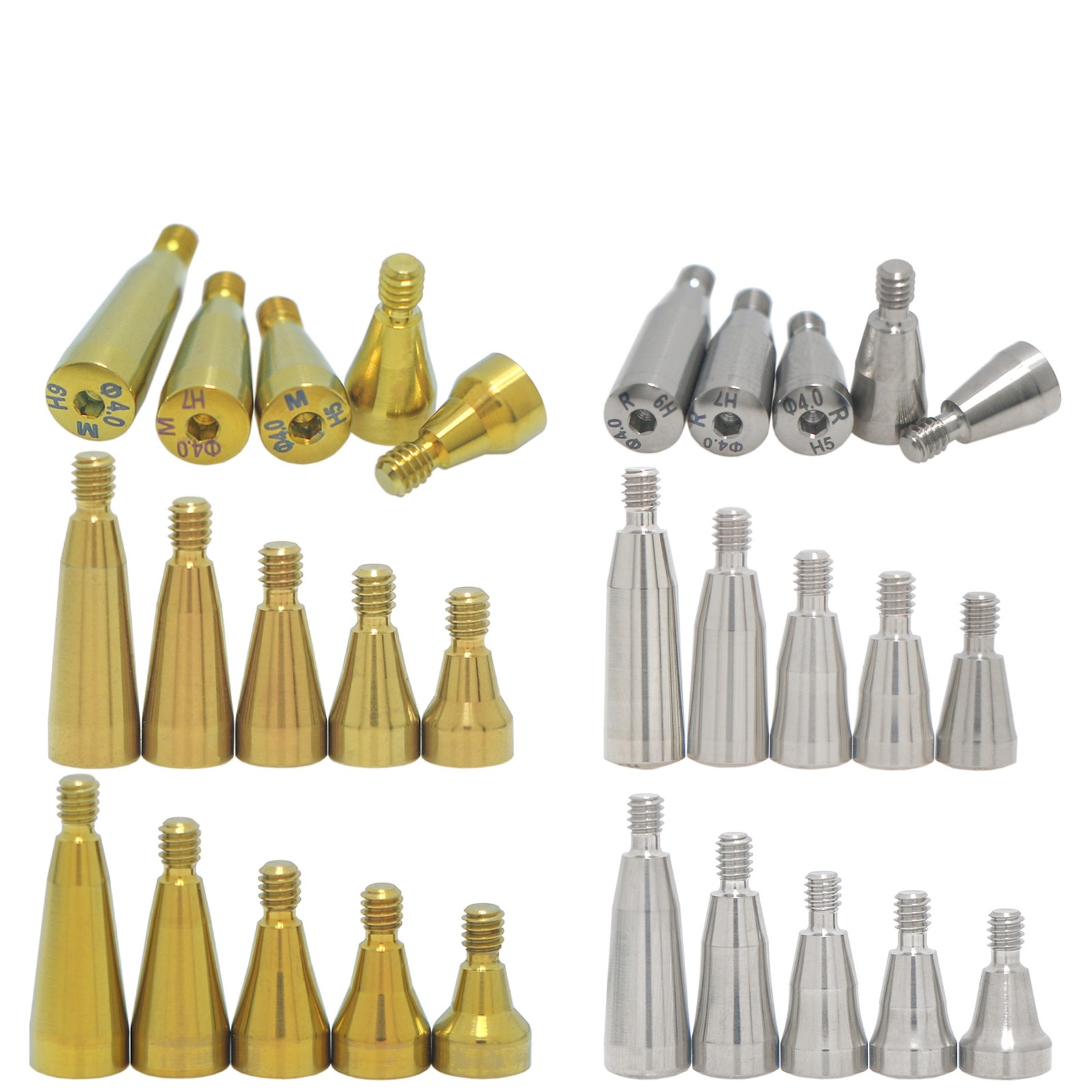 Hiossen Dental Locator/Healing/Straight Abutment/17° Angled Transfer Impression