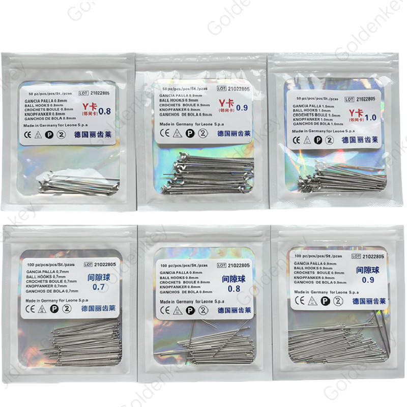 Dental Ball Retainer J Clasp 0.7/0.8/0.9/1.0 Bars Scheu Anchor Position Hold