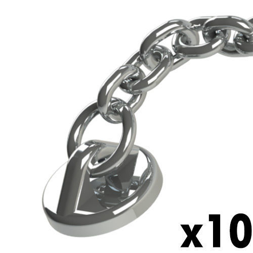 10pcs Dental Orthodontic Traction Chain Buttons for Erupted Teeth