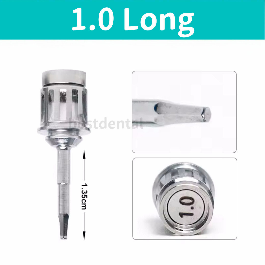 Dental Hand Driver Hex Screwdriver Stainless Steel Long & Short