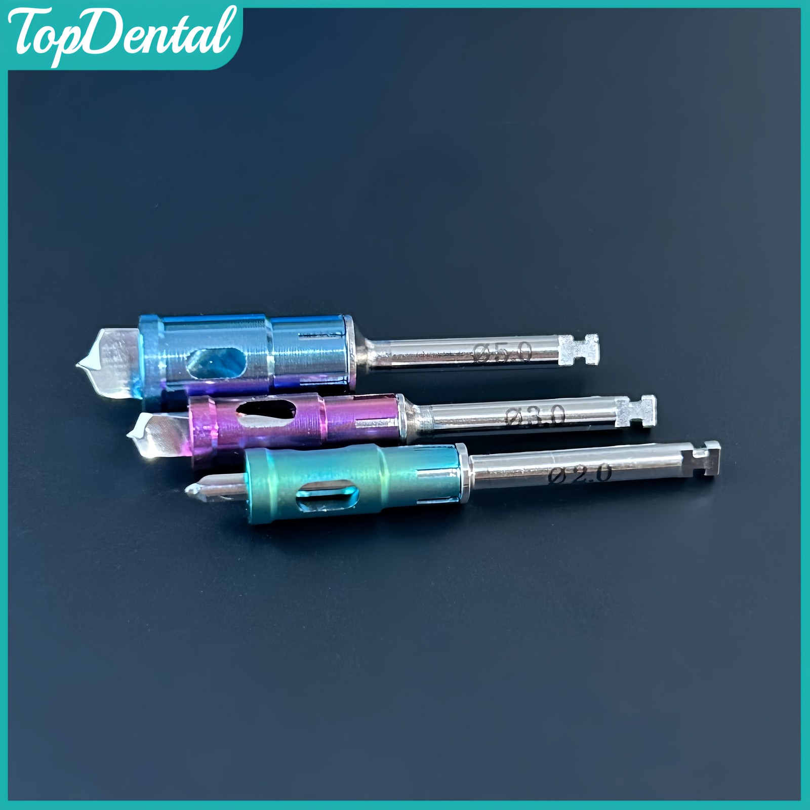 Dental GBR AutoBone Collector Drill With Stopper Bone Chip Marker Harvest Drills