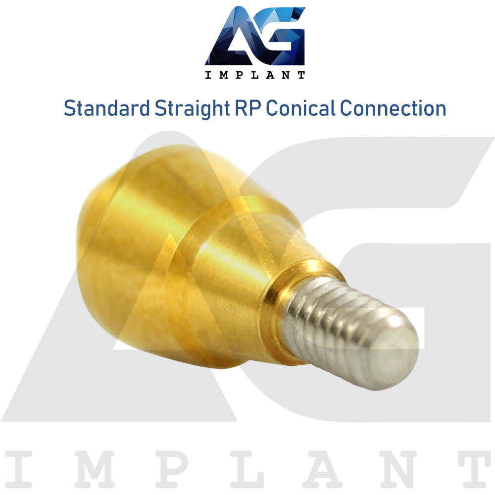 Standard Multi Unit Prosthetic System Conical Connection RP Titanium Set