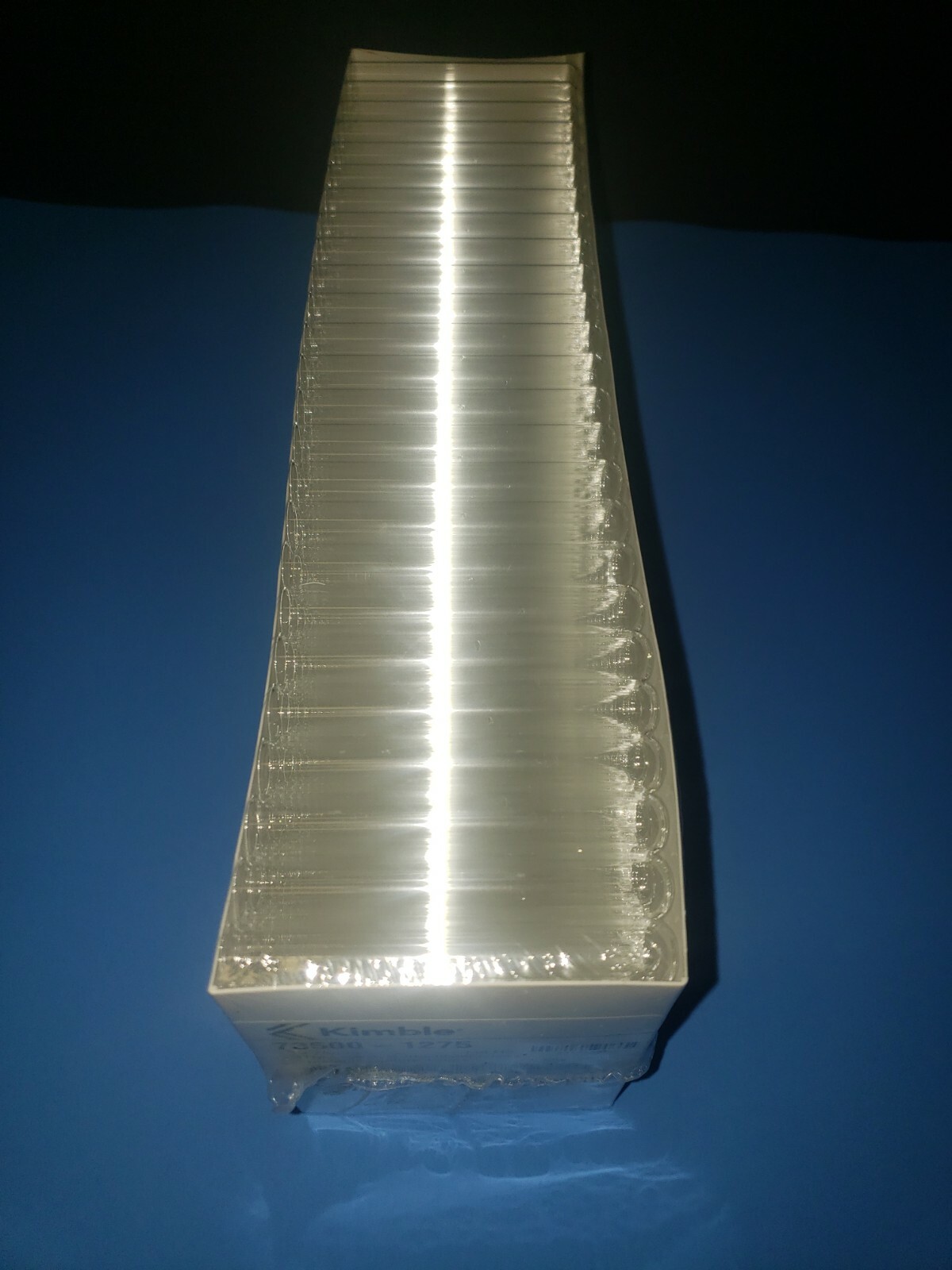 CASE OF 1000(4 PKS X250) Kimble Glass Culture Tubes, Borosilicate Glass 12X75mm