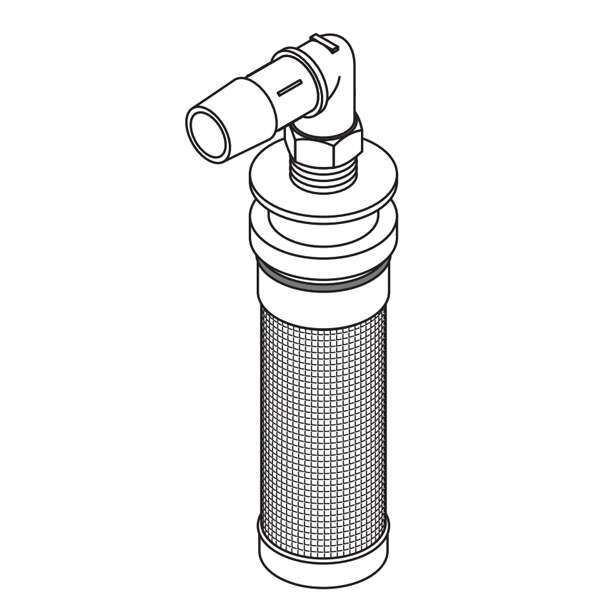 RPI Air Filter Element – 1.25″ OD x 3.77″ lg. – 10 micron