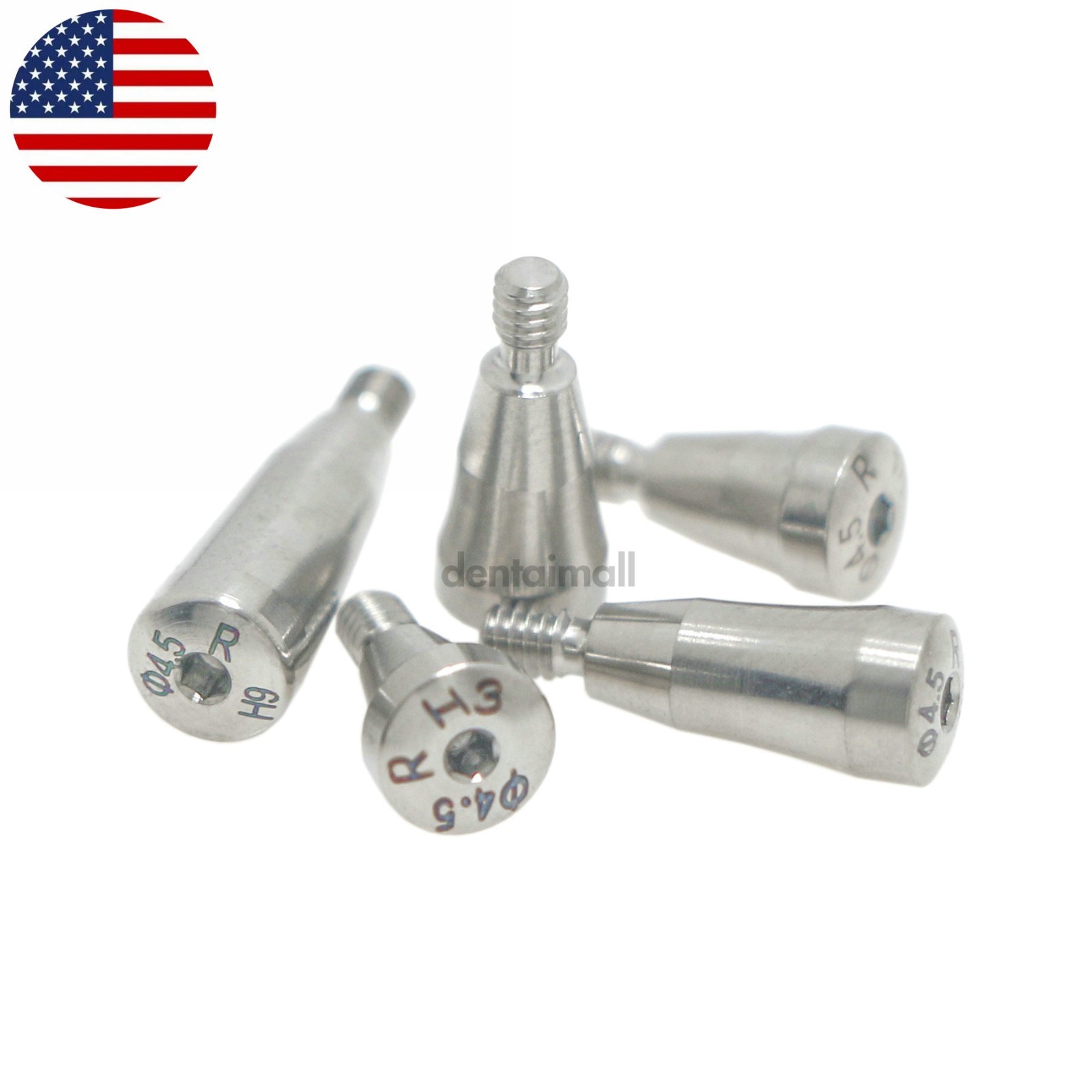US Regular Dental Healing Abutment Fits Osstem Hiossen ET III SA/Osstem/DIO UF R