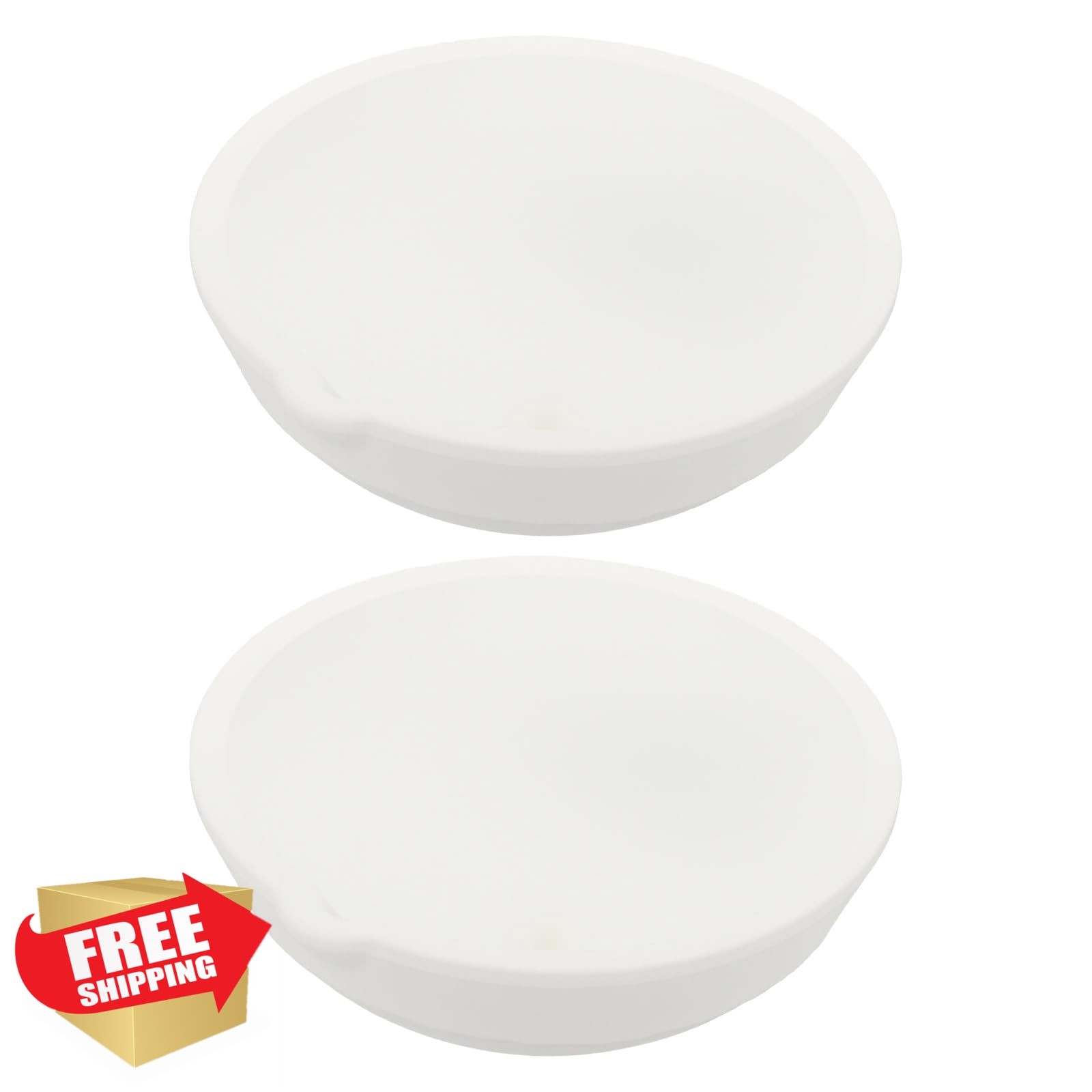 HARFINGTON 2pc 5000g ceramic crucible