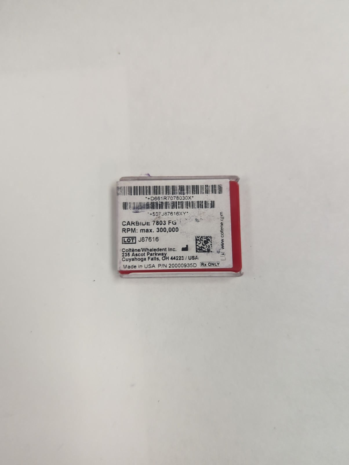 Alpen Carbide Instruments #R707803 Bur- 1 Pk of 5 Burs