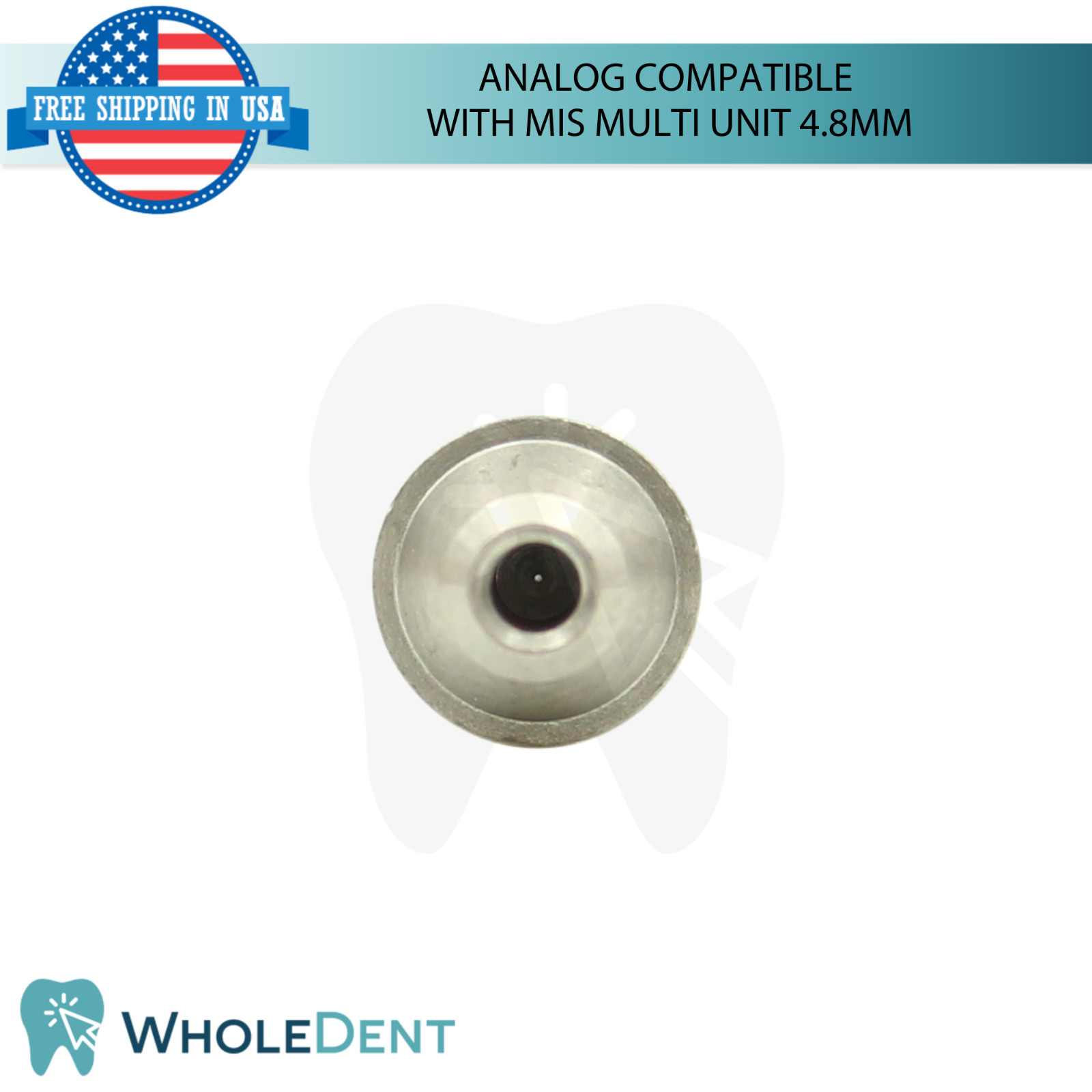 10x Dental Digital Analog Compatible MIS® Multi Unit System Ø4.8mm Replicate