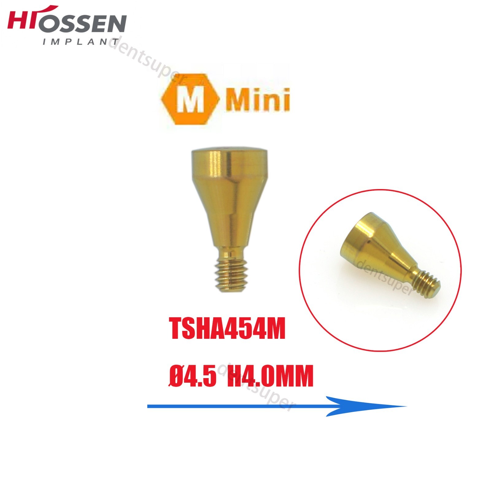 US Dental Healing Abutment Cap Driver Mini Regular Platform Fit Osstem & Hiossen