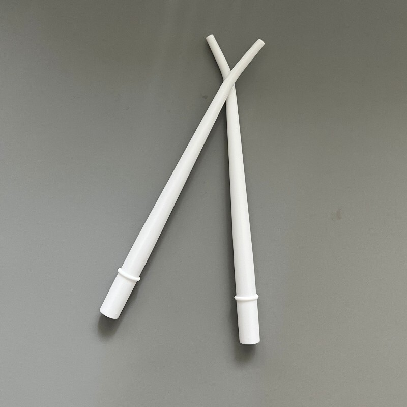 25Pcs (1 Bag) Surgical Aspirator Tips White Medium 1/8″ Dental Suction Saliva