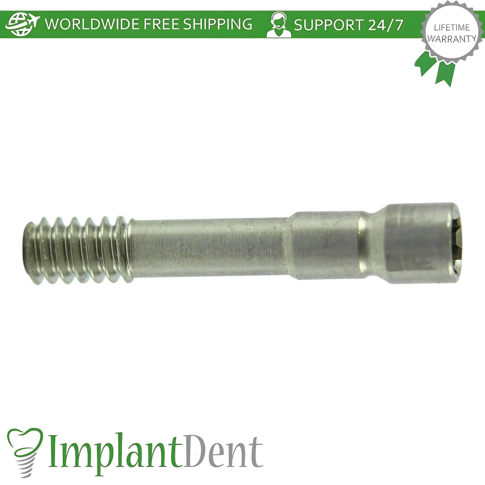 X10 Titanium Base Ø4.5mm Prosthetic Grand Morse Connection Neodent GM Compatible