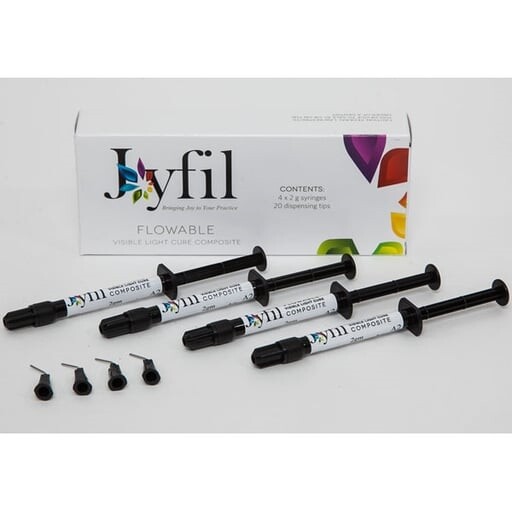 Joyfil Light Curing Flowable Composite – A2 2gm Syringe, 4/Pk REF JFA2
