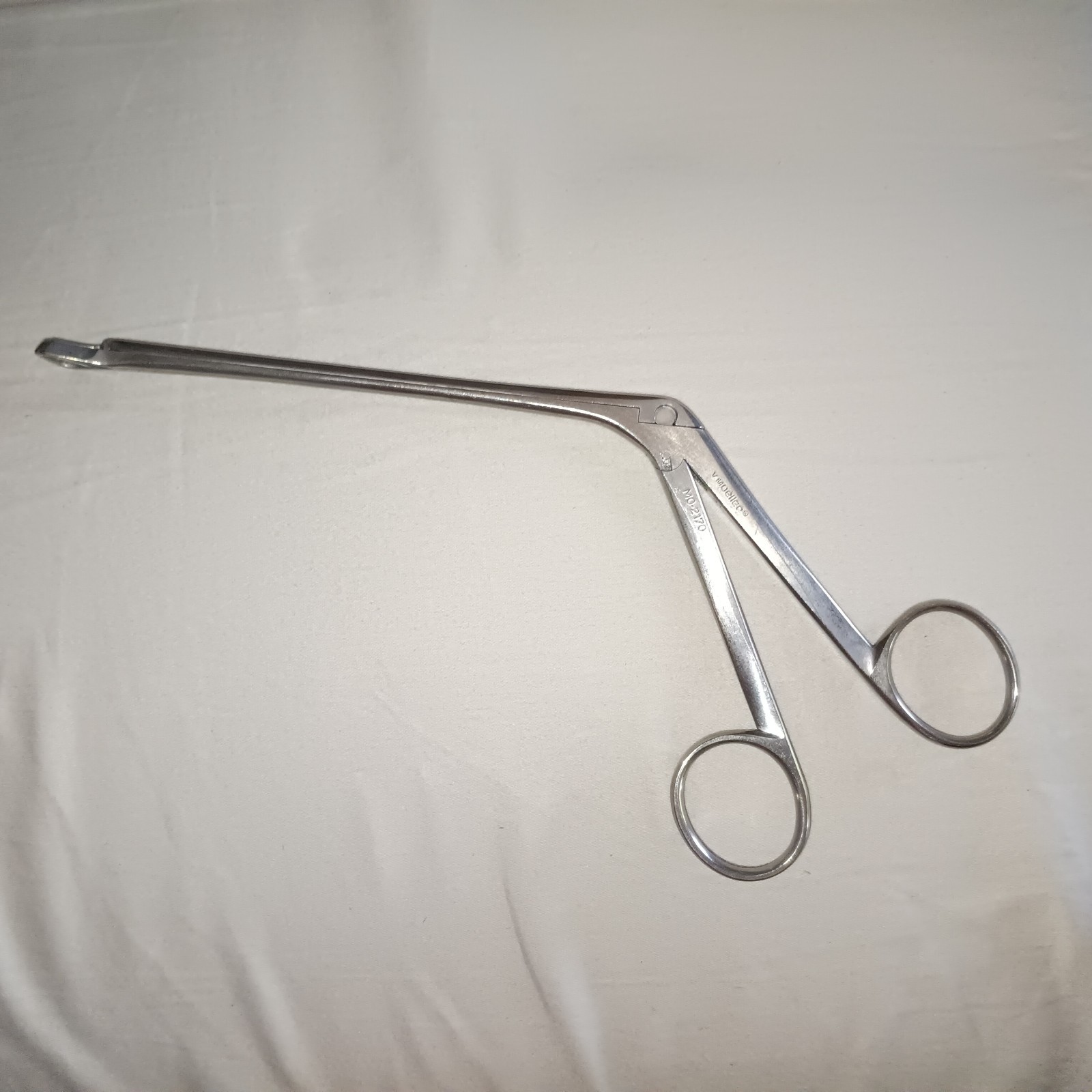 V. Mueller MO2170 Schmeden Tonsil Punch 6mm x 10mm Jaws 8″ Length ENT very good