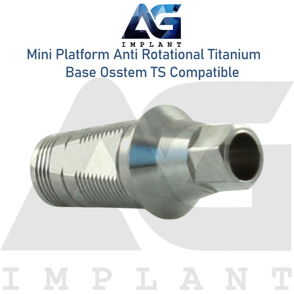 Titanium Base CAD/CAM Prosthetic 2.1mm Fit Mini Platform 0sstem® TS