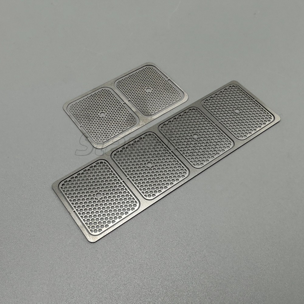 Dental Fixture Titanium Barrier Membrane Mesh Plates GBR Flexible Safety 2in1