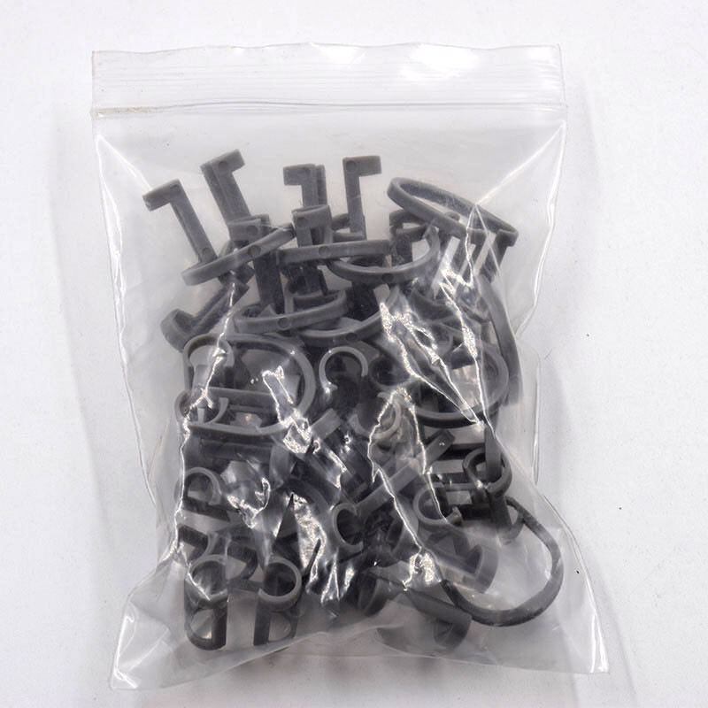 Dental Roll Equipment Orthodontic Disposable Cotton Brown/Blue/Grey Holder Clips