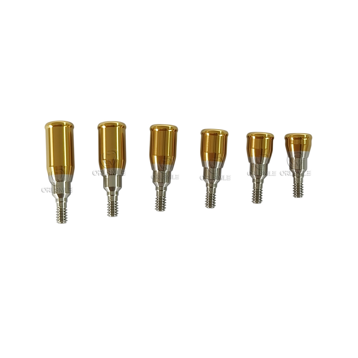 Locator overdenture abutment Male caps kit fit to Straumann RC GH1-6mm