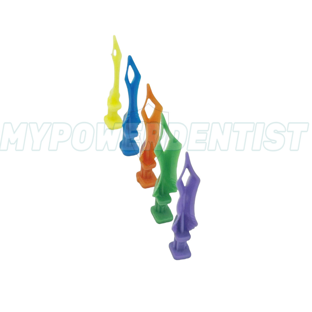Dental Diamond Wedges Marginal Seal Wedge Flexible Collapse Expand Fits Bioclear