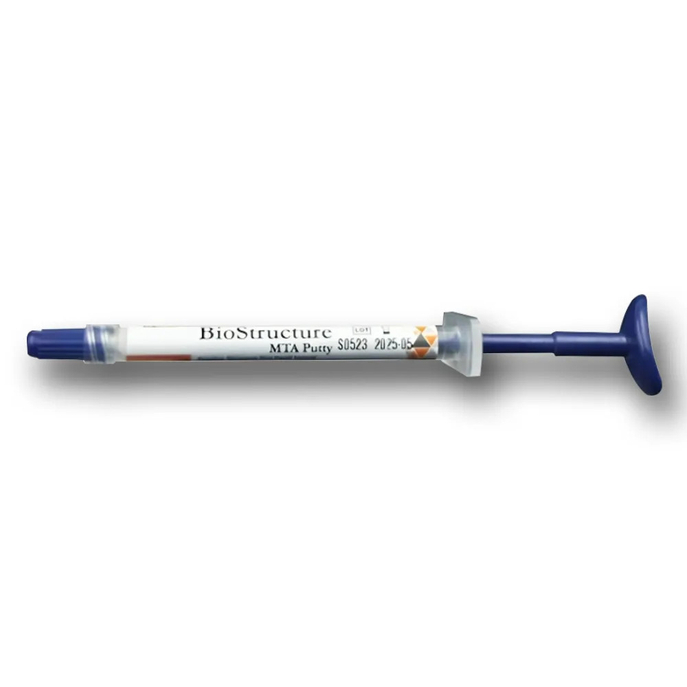 SafeEndo Biostructure MTA putty is a bioactive bioceramic material
