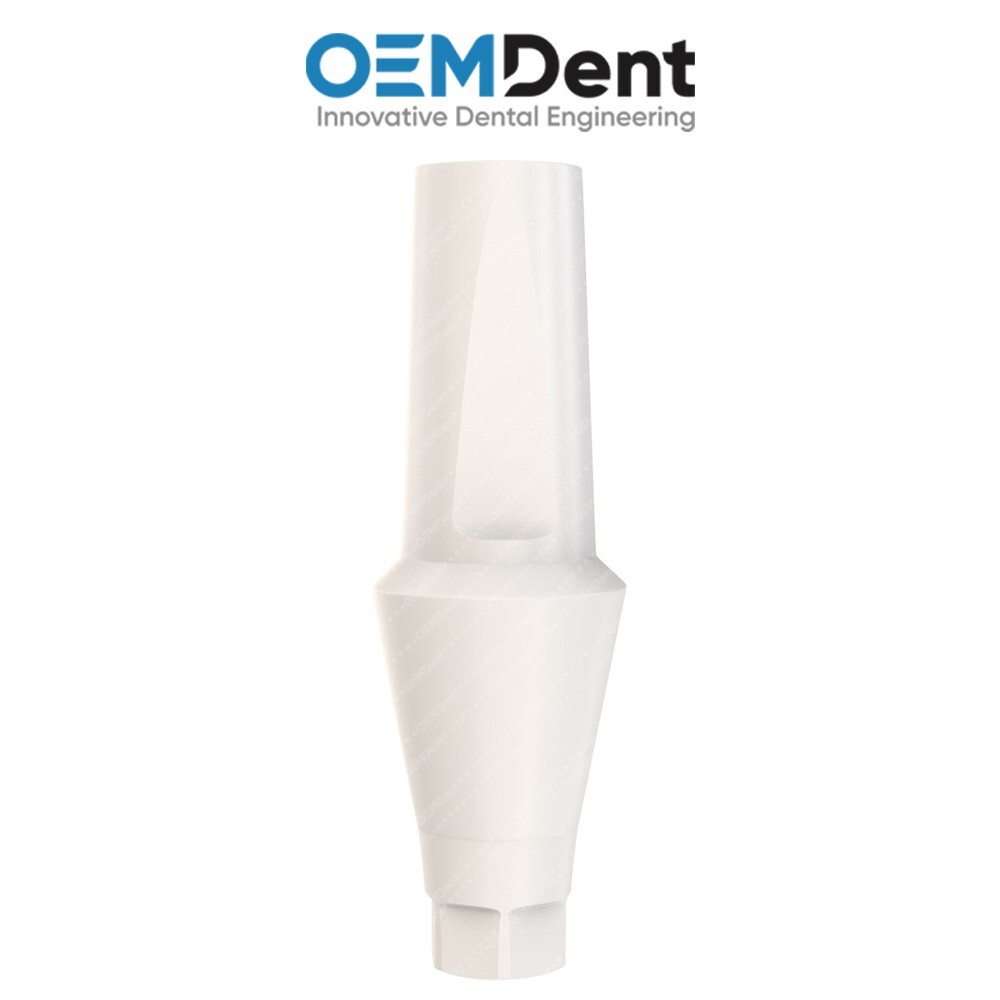 Peek Temporary Anatomic Straight Abutment Compatible NobelActive®️RP Conical