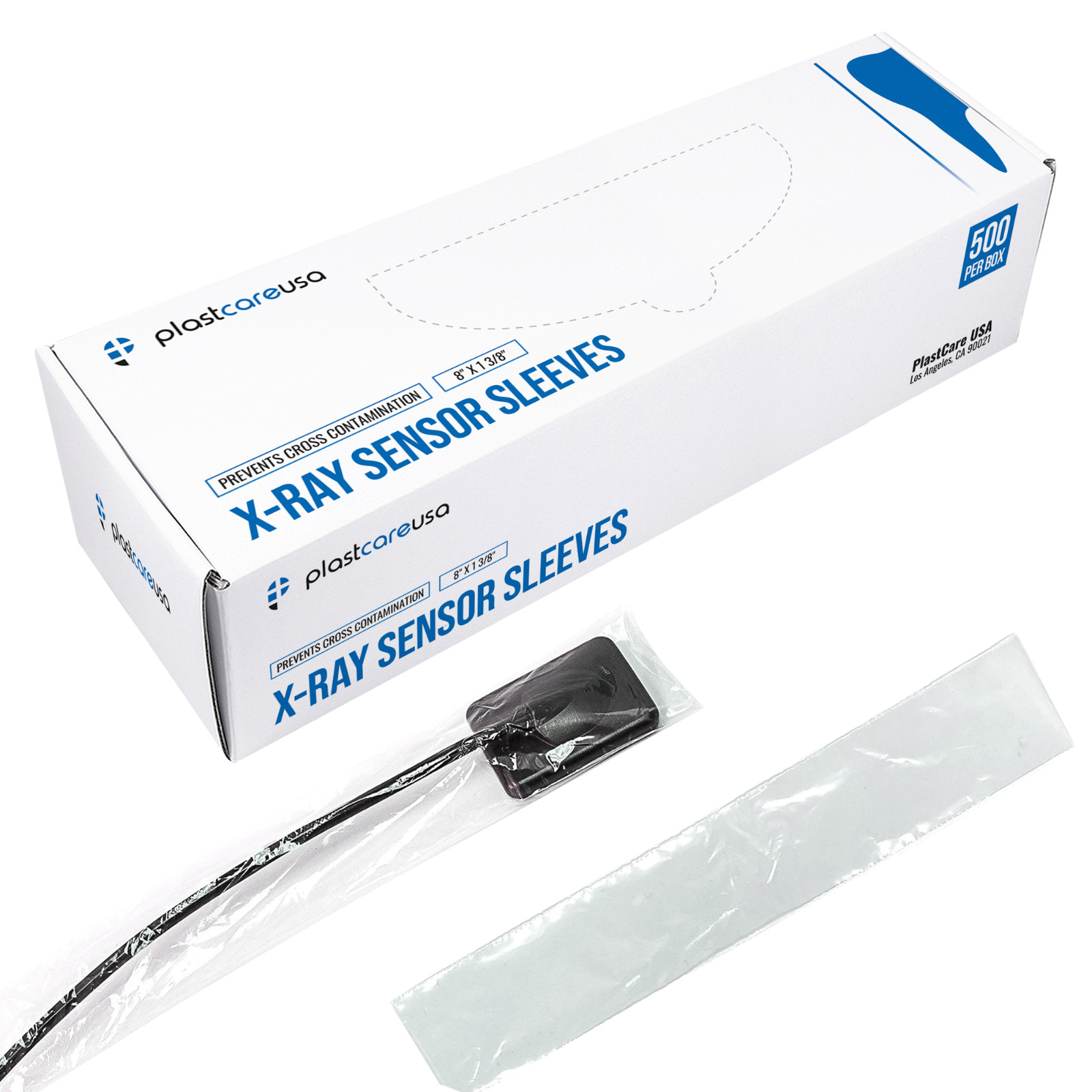 5000 8″x 1-3/8″ Digital X-Ray Sensor Sleeve Disposable Dental Cover Rayos Bulk