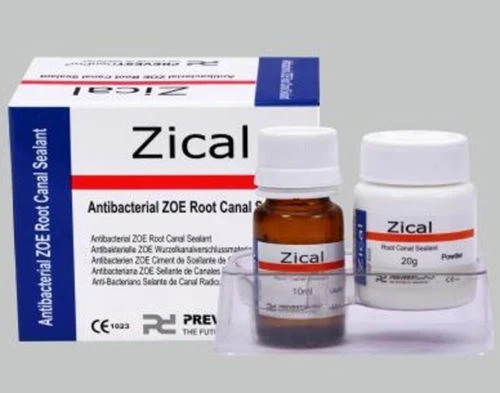 ZICAL PREVEST 15G/10ML.Dental-RADIOPAQUE ANTIBACTERIAL ZOE ROOT CANAL SEALANT