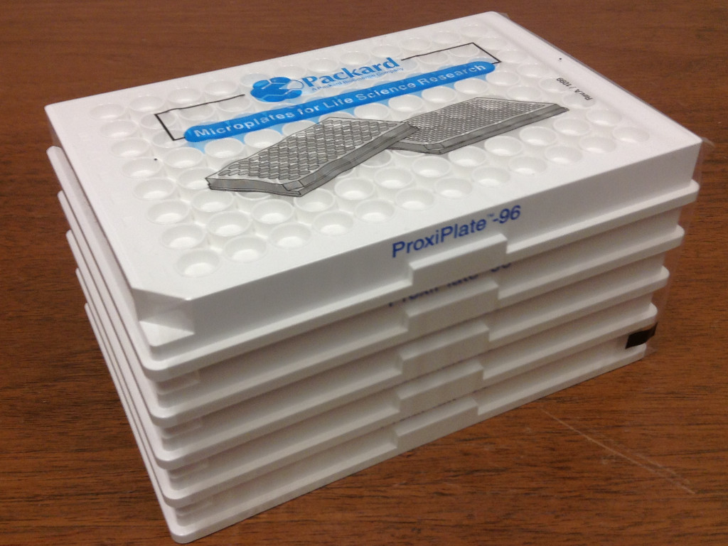PerkinElmer – P/N: 6006291 – ProxiPlate 96 – Shallow 96-Well, White – 5/PACK
