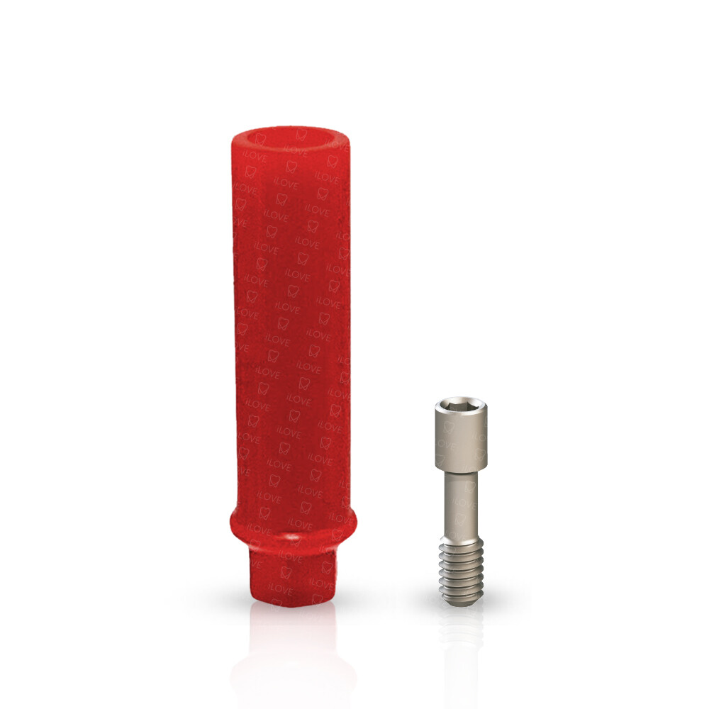 100 xStraight Castable Abutment for Internal Hex