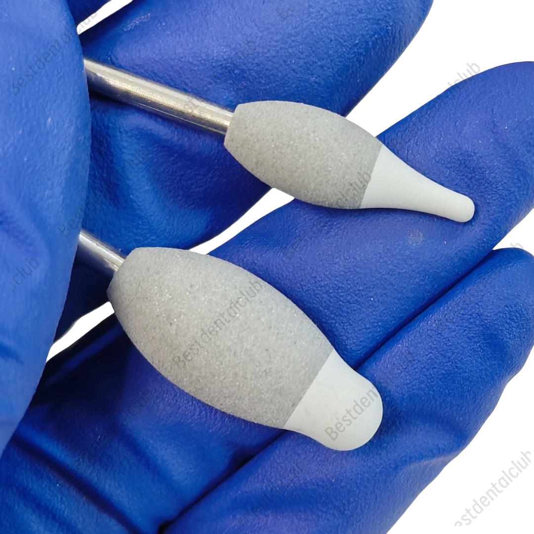 Dental Zirconia Contouring Polishers 2-in-1 Pre-sintered Shaping Polisher Tool