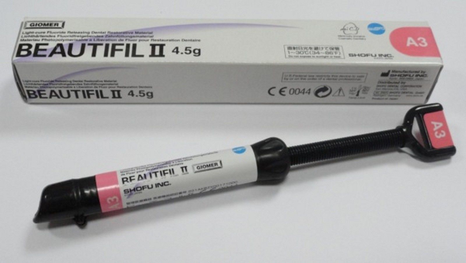 Shofu Beautifil II Universal Nano Hybrid Fluoride Releasing Composite 4.5gm