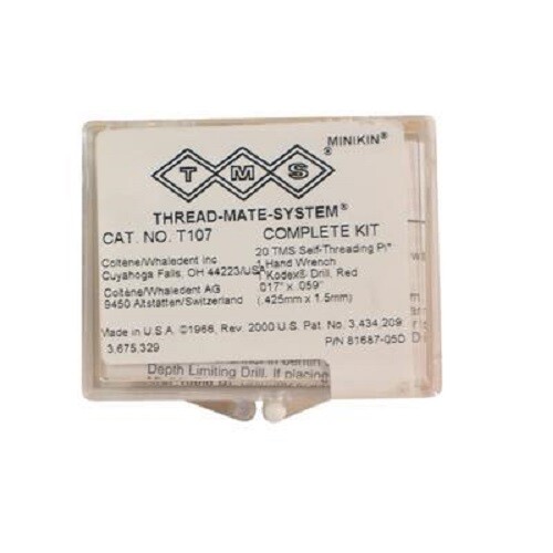 Coltene T107 TMS Self Shearing TMS Minikin .017″ / .425 mm 20 PINS
