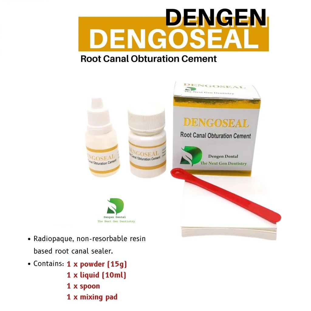 Dengen Dental Dengoseal Resin Based Root Canal Obturation Cement (Free Ship)