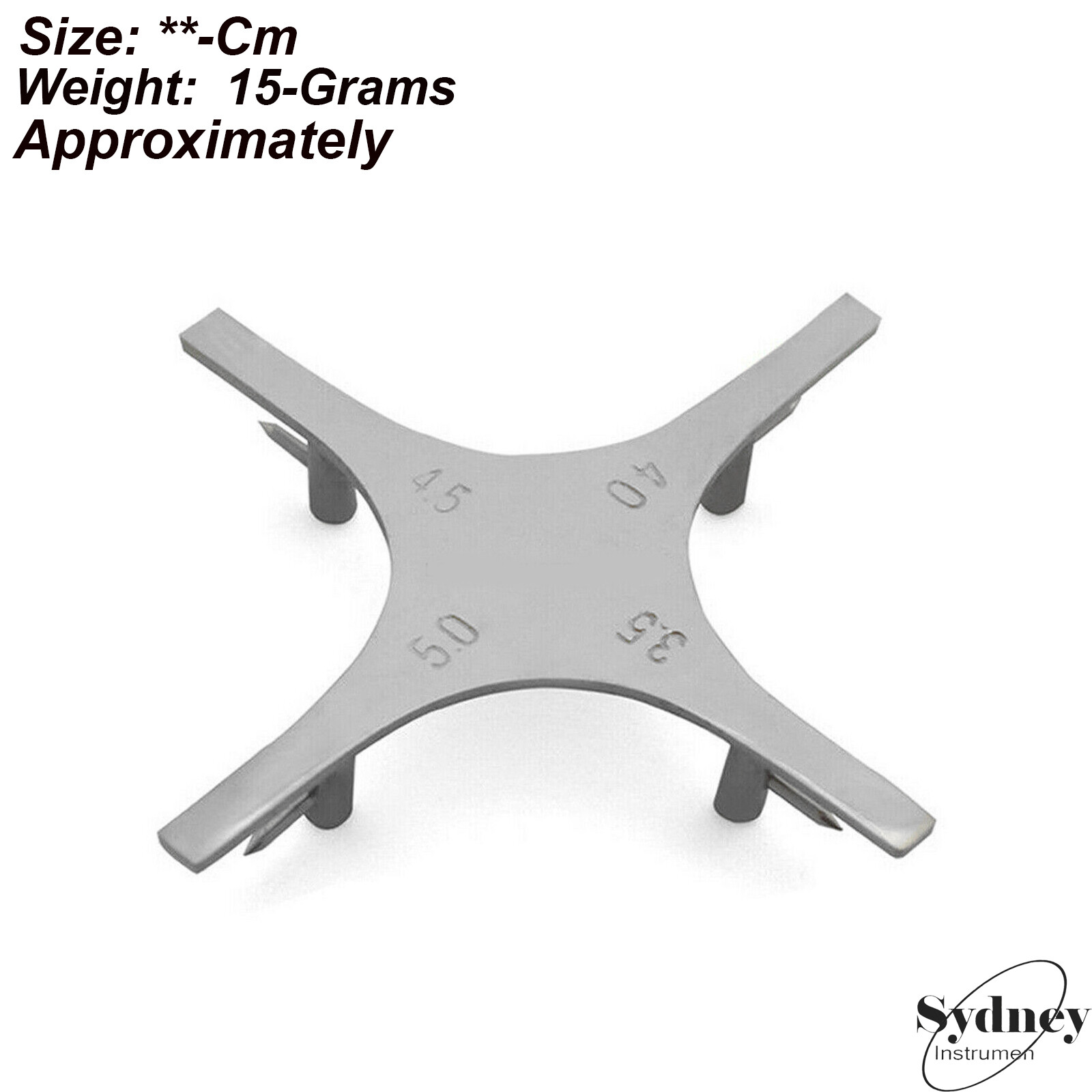 Orthodontic Bracket Positioning Star Like Gauge Laboratory Instruments