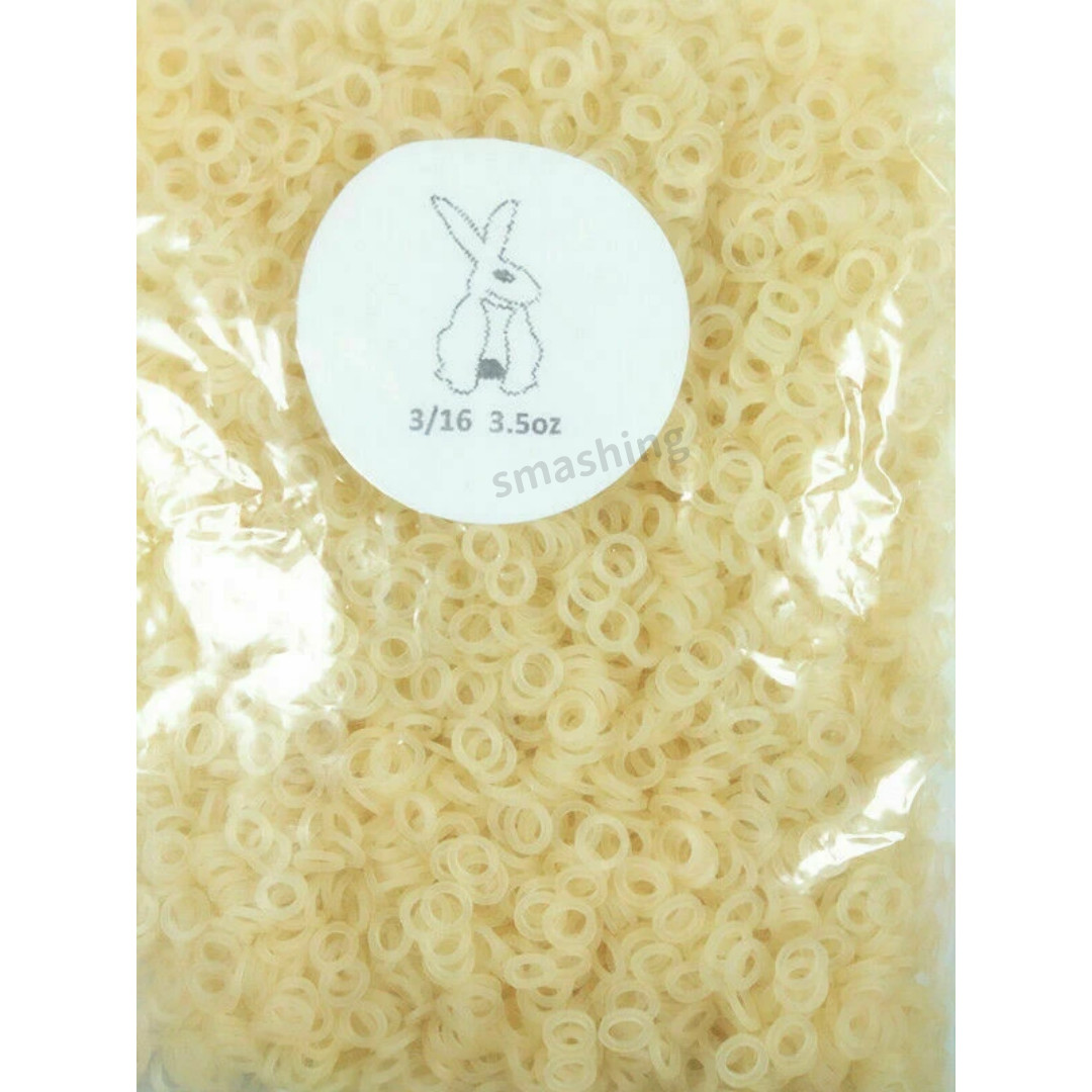 5000Pcs Dental Orthodontic Rubber Bands Elastics Ligature Ties 2.5/3.5/4.5/6.5OZ