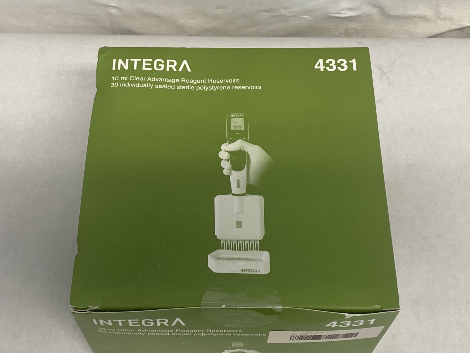 (30/Pk) INTEGRA 10mL Polystyrene Clear Advantage Reagent Reservoir Liners 4331