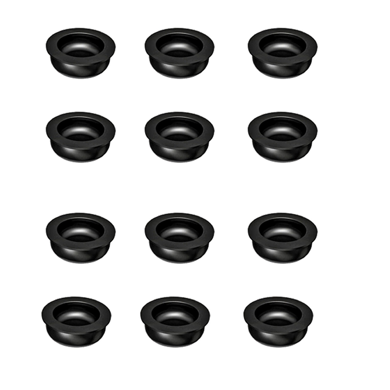 12Pcs US Dental Replacement Metal Housing & Black Lab Cap Assembly Zest Locator