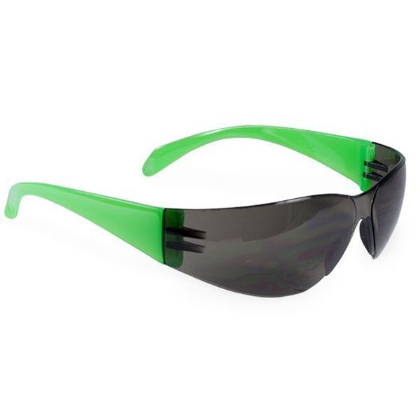 maxill Frames Kids Safety Glasses (265) Green with Black Lenses 1/Pk