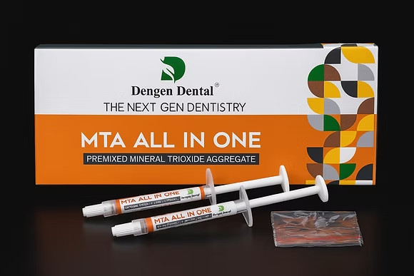 Dental MTA ALL IN ONE (Mineral Trioxide Aggregate) Root Canal Sealer 2 x 1g Pack