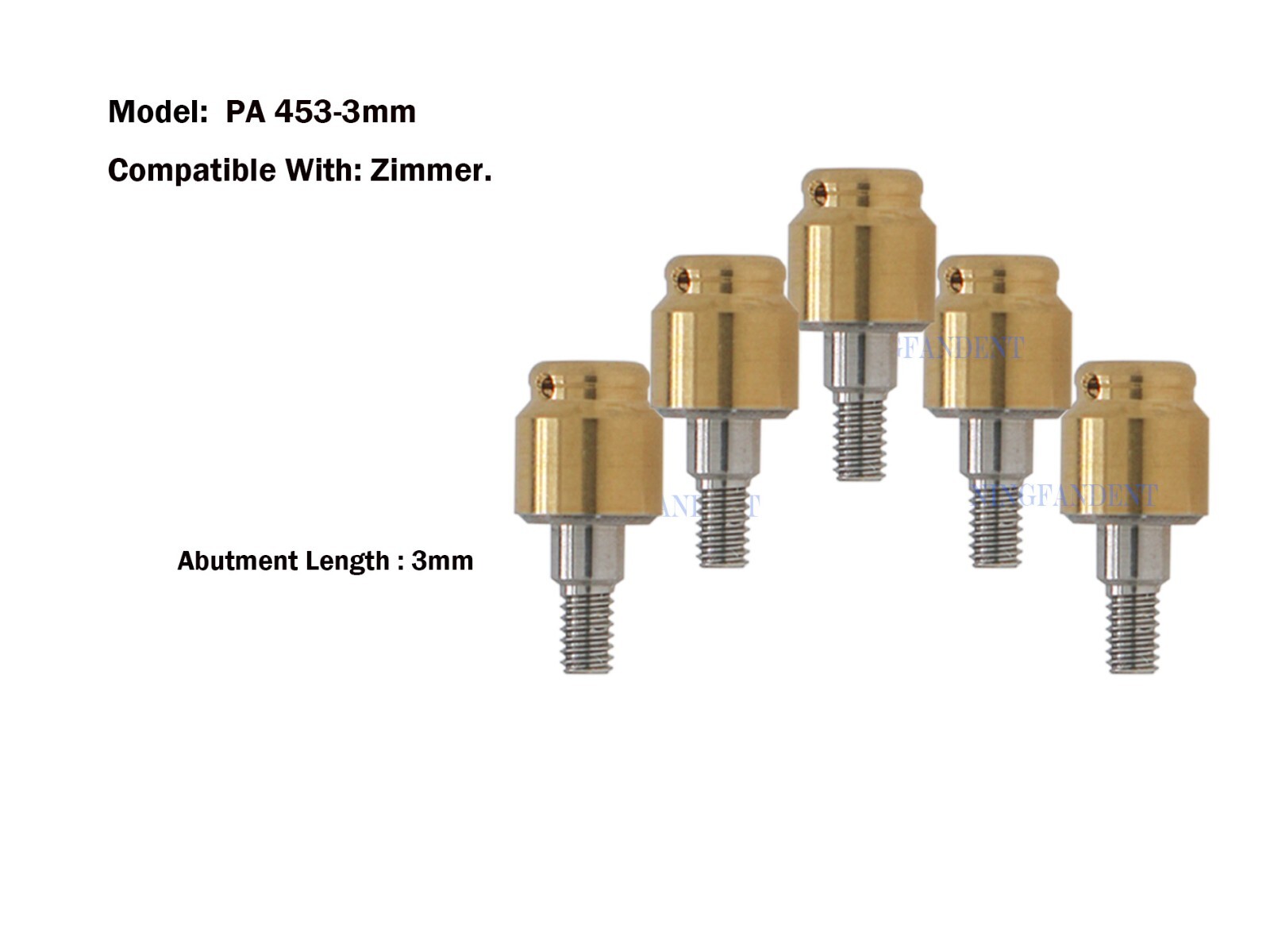 Zimmer Dental Locat0r Implant Abutment Screwdriver,Locat0r Core Tool,Male Cap