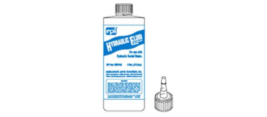 Rpı RPF384 – Hydraulic Fluid, 32 oz. Bottle. Includes Yorker Spout