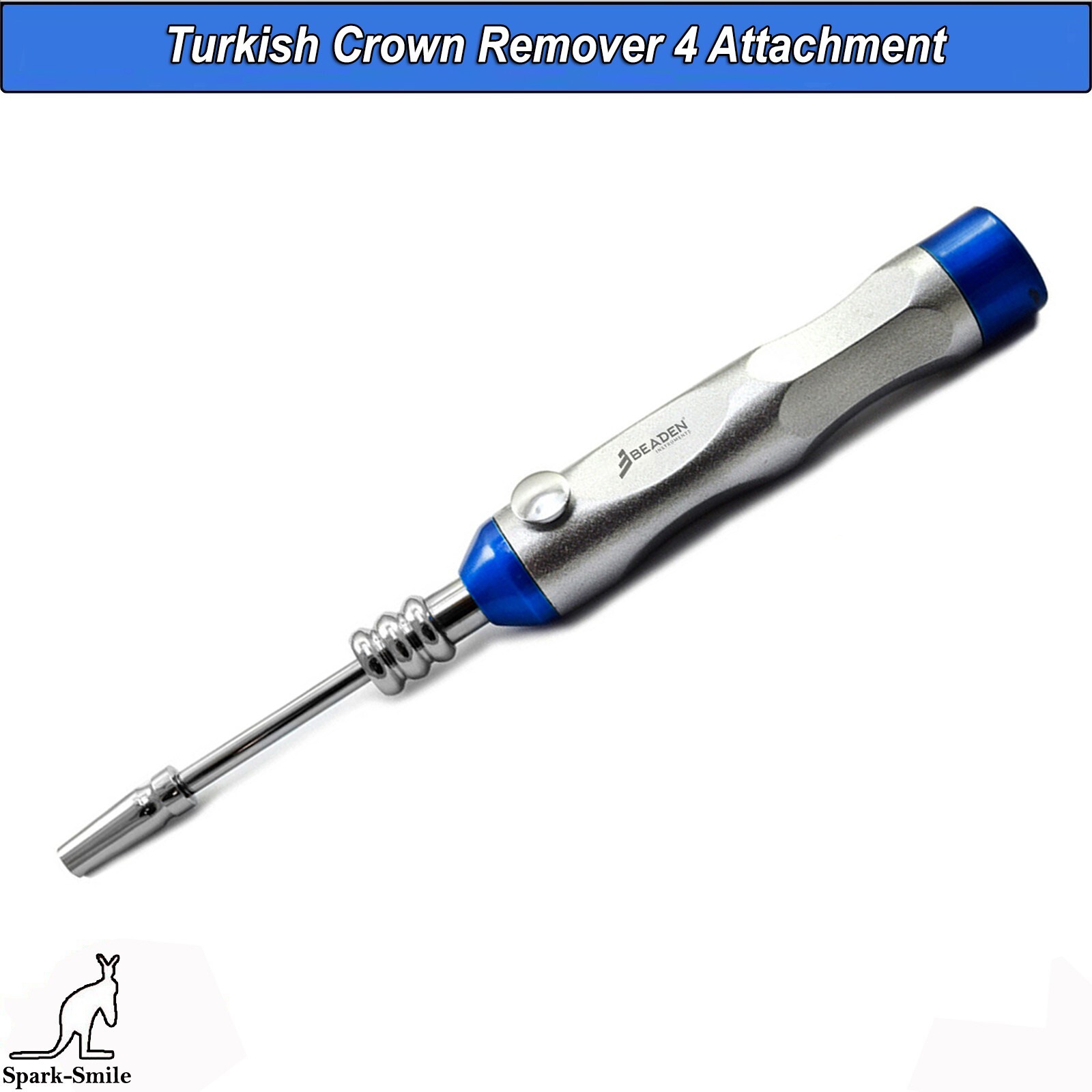 Orthodontic Turkish Crown Remover 4 Tip Bridge Restoration Lab Instruments