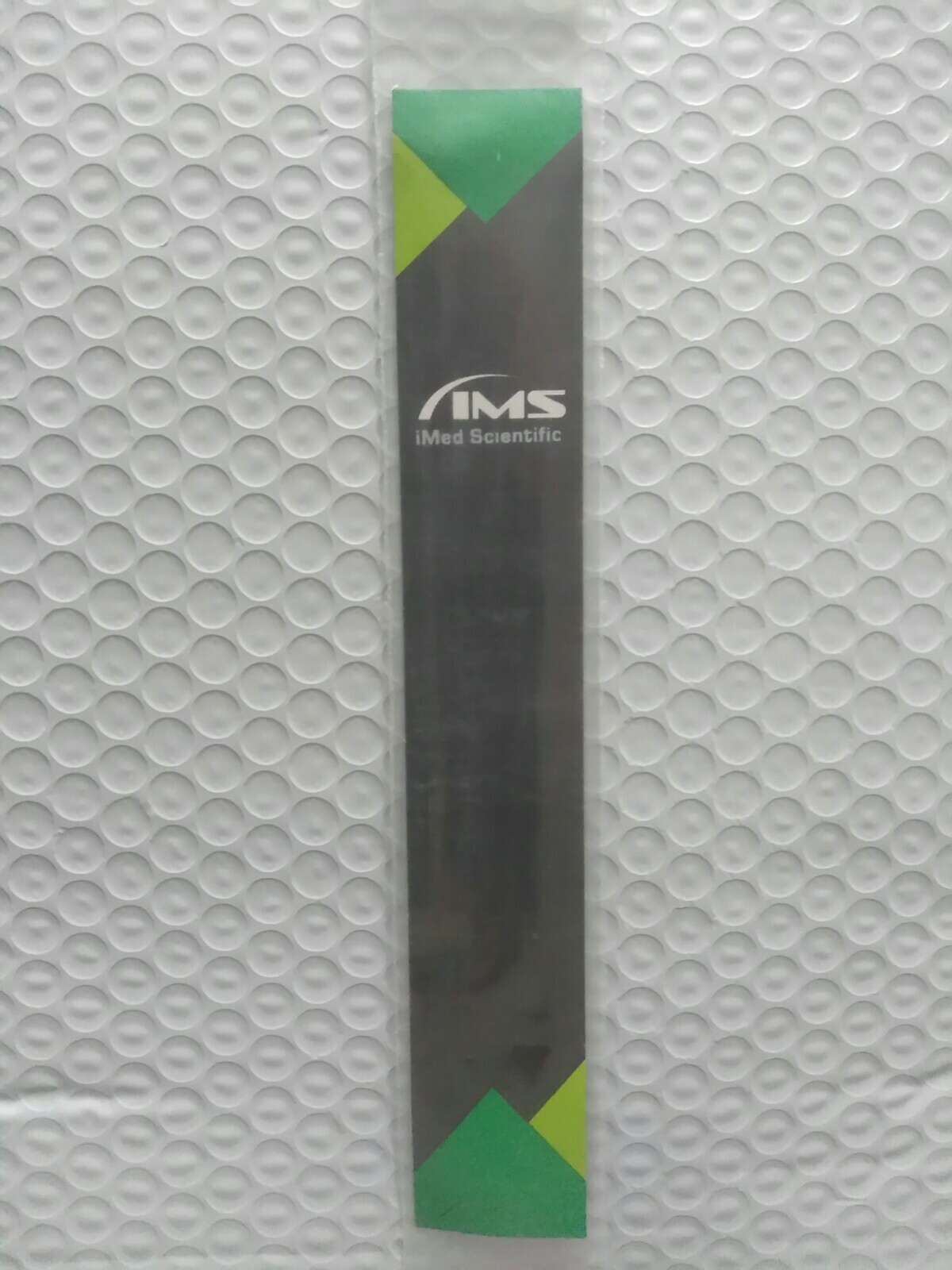 Lab Spatula Coated Stainless Steel Double Square Ended Micro 9″ Lenght IMS