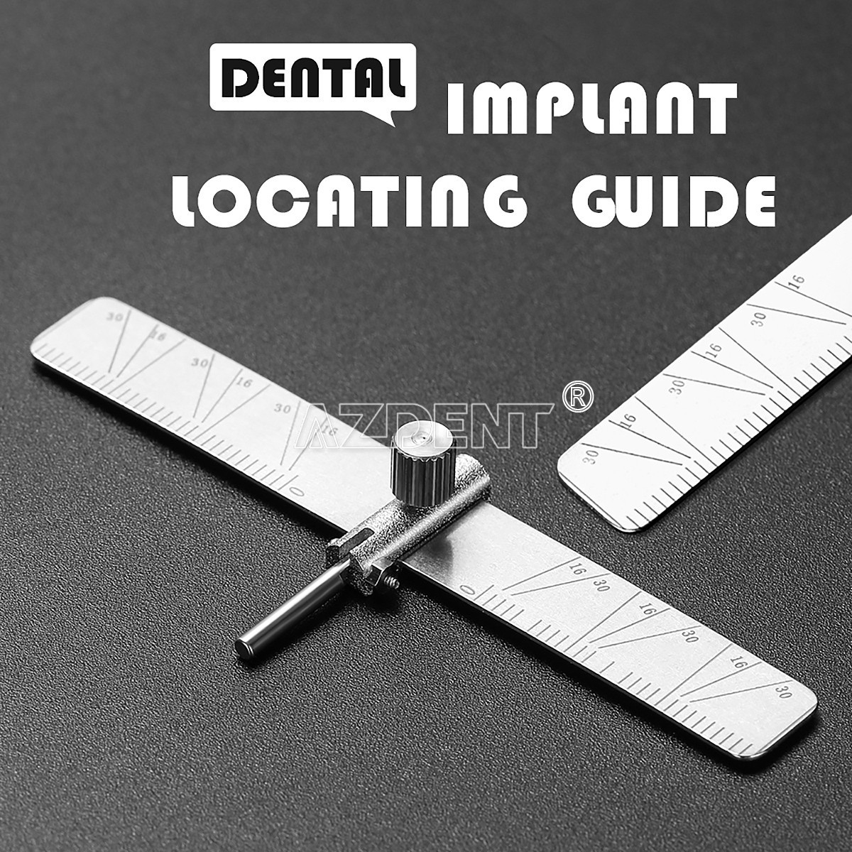 Dental Implant Locating Guide Surgical Planting Positioning Locator Angle Ruler