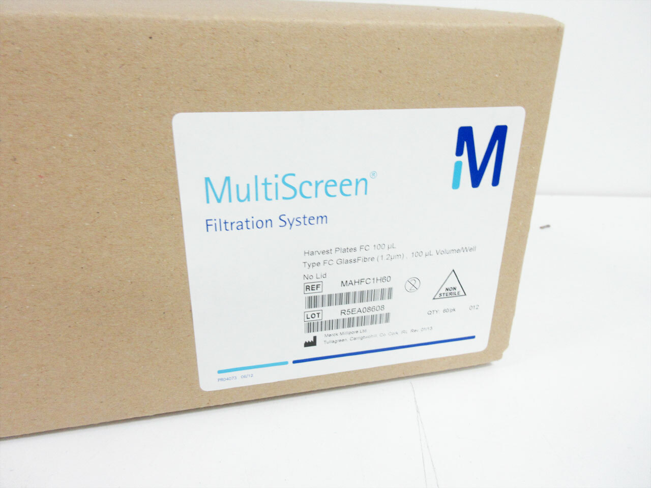 MILLIPORE MAHFC1H60 MULTISCREEN 96 WELL HARVEST 100UL VOLUME APFC FILTER PLATE