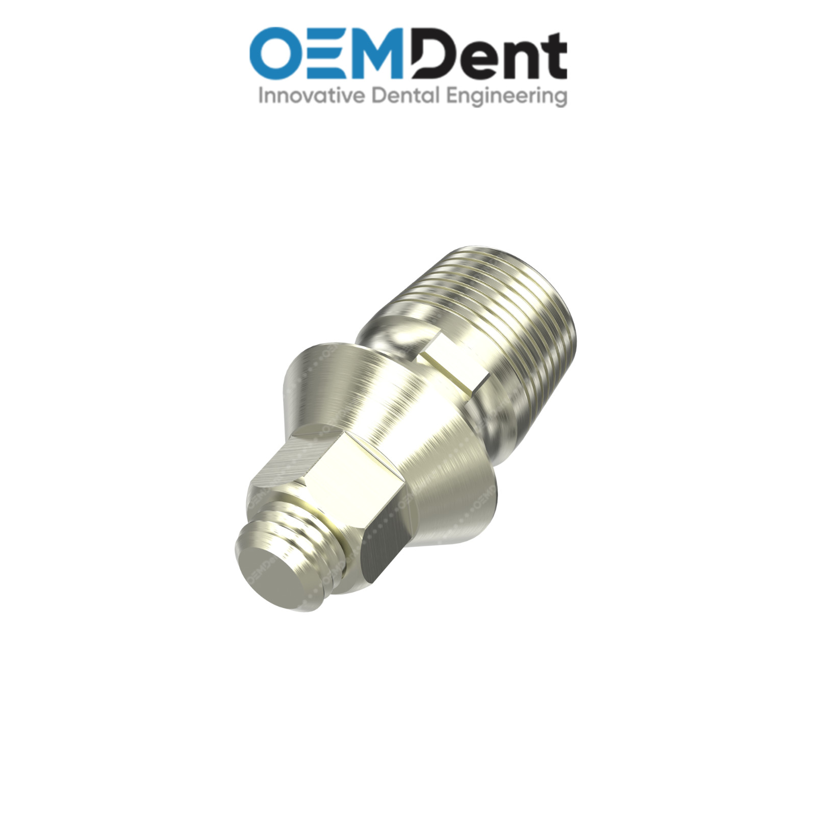 Titanium Ti-Base Anti-Rotation SP Ø4.3mm MIS® Compatible Int Hex 2.45mm