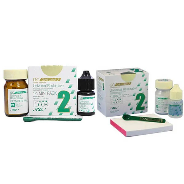 GC Gold Label 2 Mini & big Pack Dental HS Radiopaque universal Free Ship