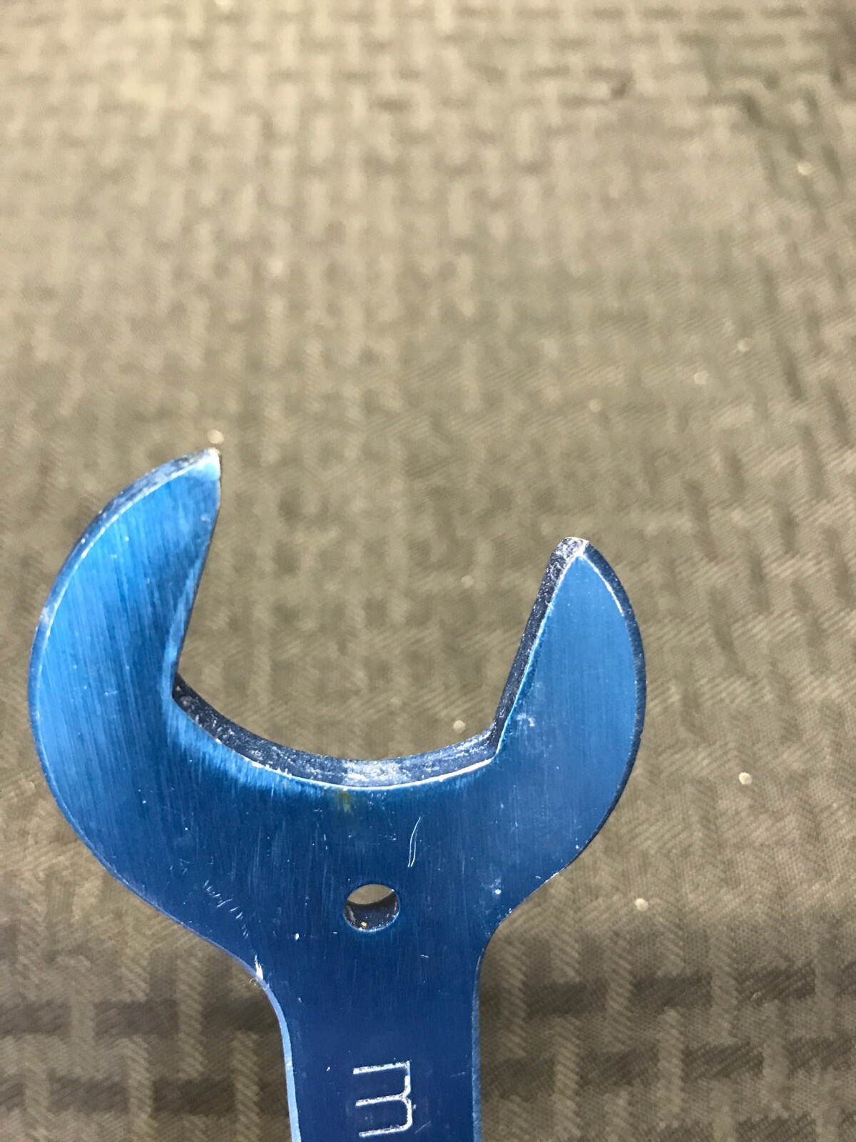 MILLIPORE AN Aluminum Spanner Wrench Tool 1” and 11/16” AN-16 Blue