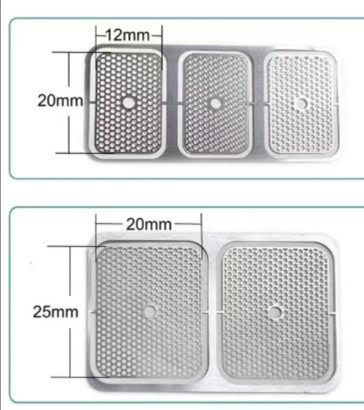 GBR Dental Flexible Safety Titanium Mesh Membrane 3pc