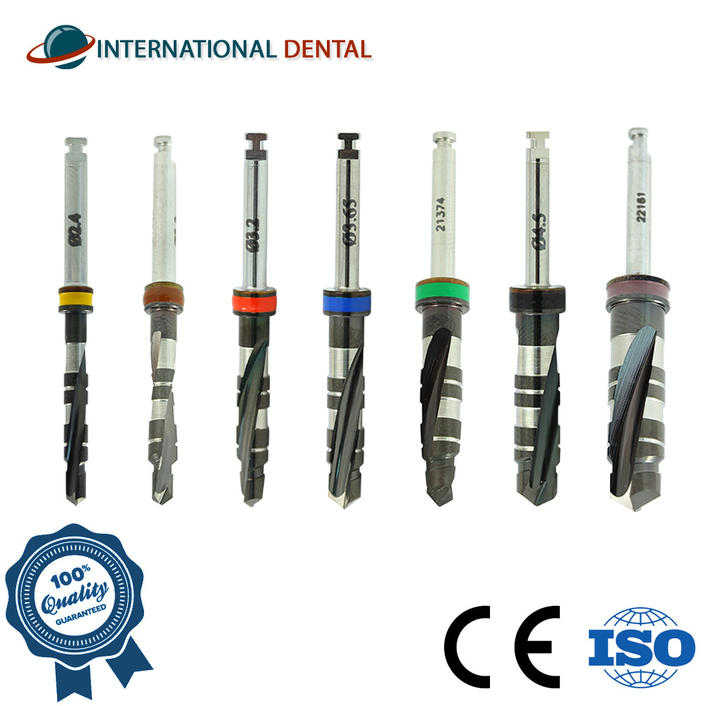 DLC Integral Step Pilot Drills 16mm Drill Instrument Tool Dentist Universal